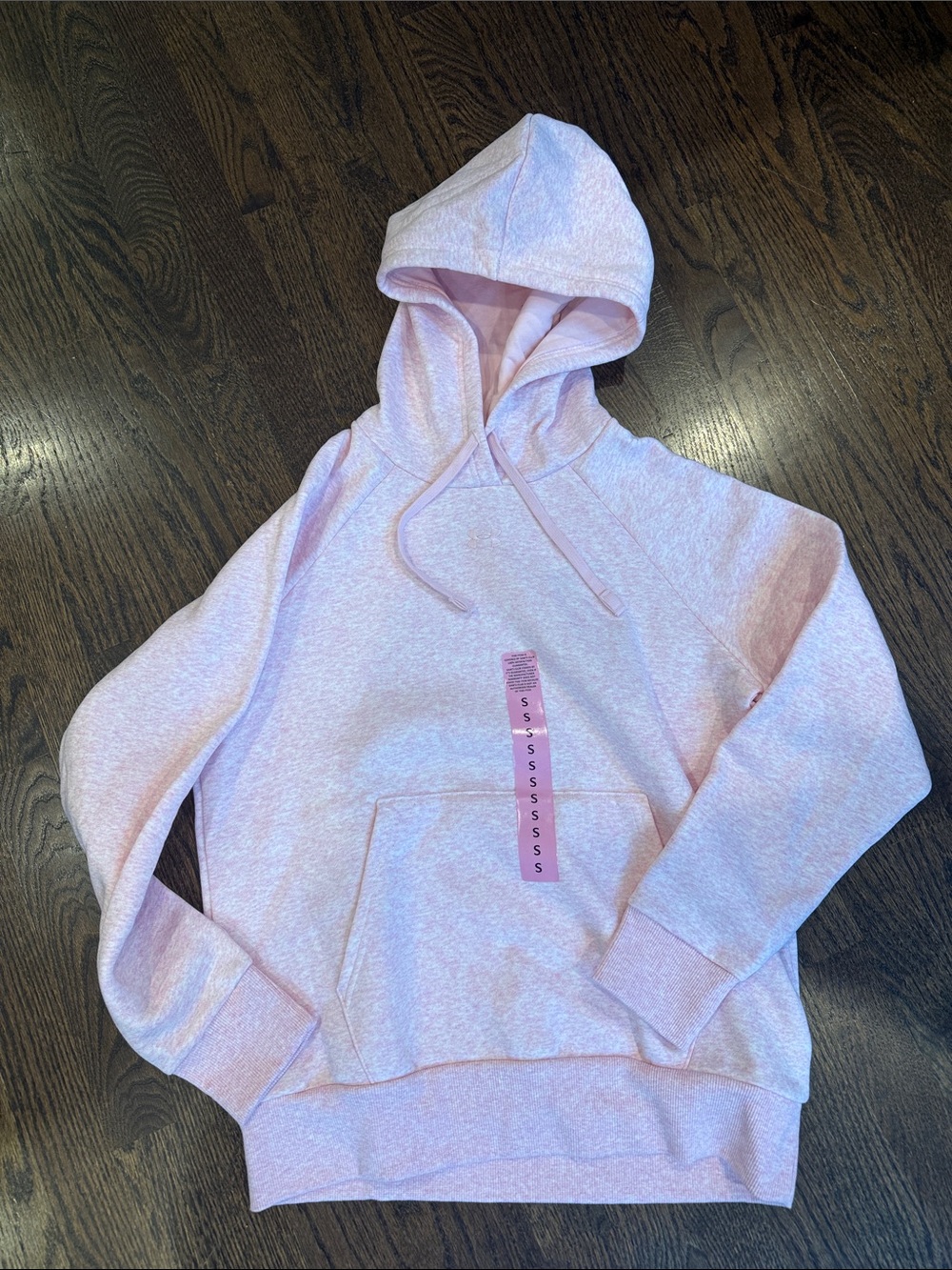 Under Armour Light Pink Women's Hoodie Sweatshirt woman’s small